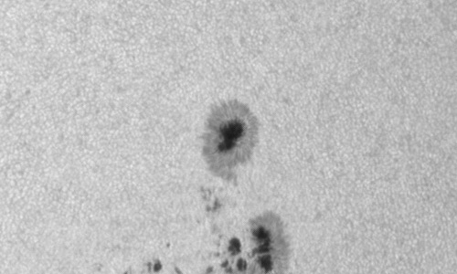 2024年7月31日の黒点（活動領域13764）