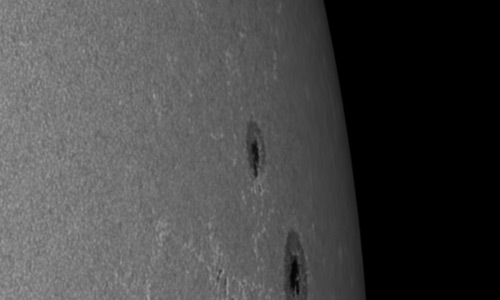 2024年8月3日の黒点（活動領域13764）