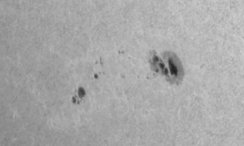 2024年8月4日の黒点（活動領域13777）