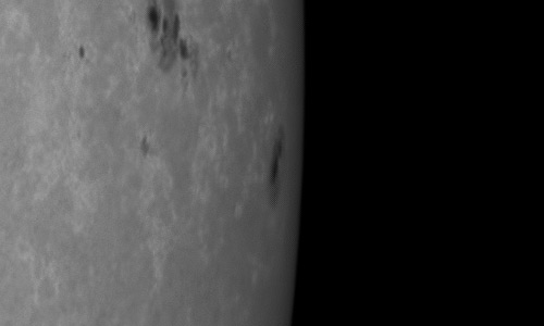 2024年8月4日の黒点（活動領域13765）