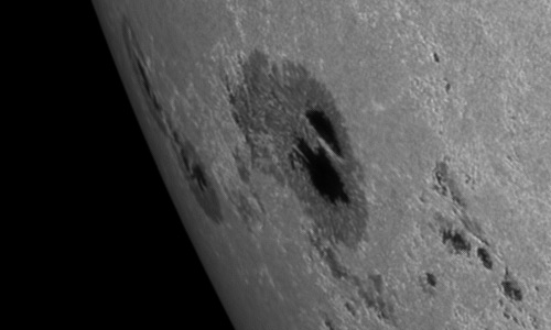 2024年8月5日の黒点（活動領域13780）