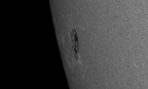 2024年8月7日の黒点（活動領域13782）