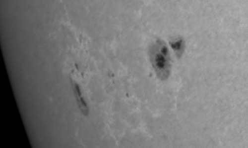 2024年8月8日の黒点（活動領域13782）