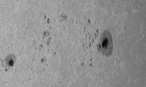 2024年8月10日の黒点（活動領域13774）