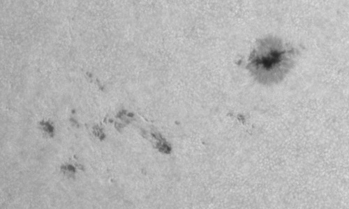 2024年8月10日の黒点（活動領域13782）