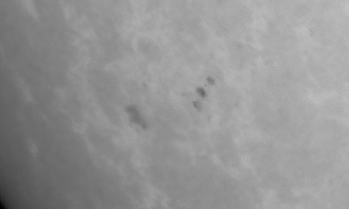 2024年8月11日の黒点（活動領域13785）