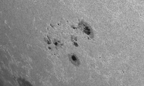 2024年8月17日の黒点（活動領域13790）