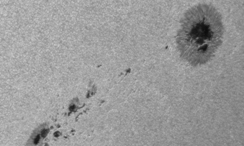 2024年8月28日の黒点（活動領域13800）