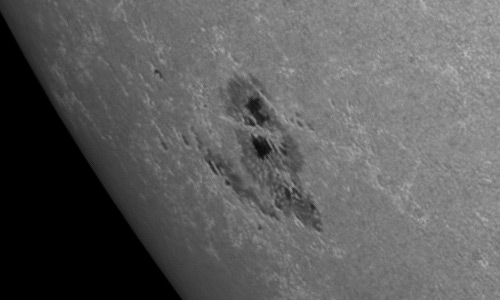 2024年8月29日の黒点（活動領域13806）