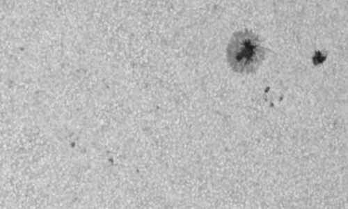 2024年8月30日の黒点（活動領域13801）