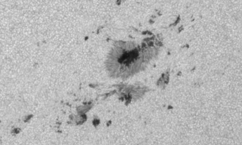 2024年9月4日の黒点（活動領域13806）