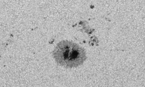 2024年9月6日の黒点（活動領域13811）