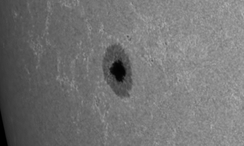2024年9月6日の黒点（活動領域13814）