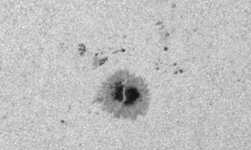 2024年9月7日の黒点（活動領域13811）