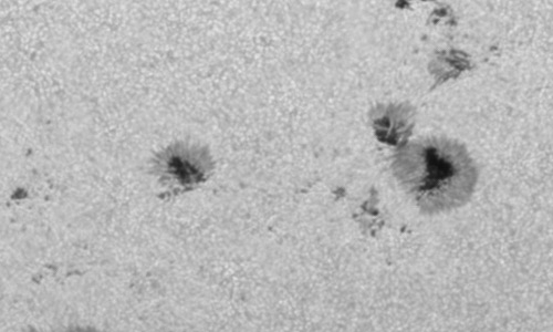 2024年9月7日の黒点（活動領域13813）