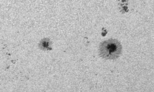 2024年9月8日の黒点（活動領域13813）