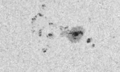 2024年9月11日の黒点（活動領域13822）