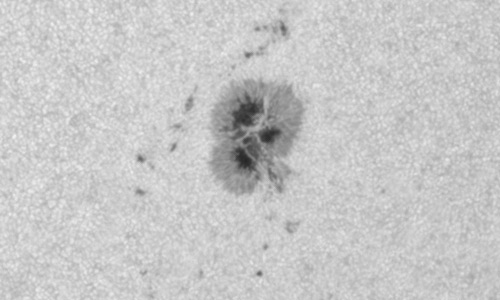 2024年9月23日の黒点（活動領域13828）