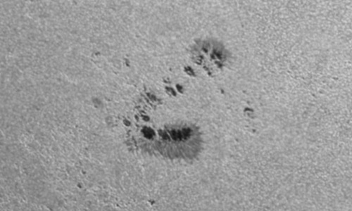 2024年9月26日の黒点（活動領域13836）