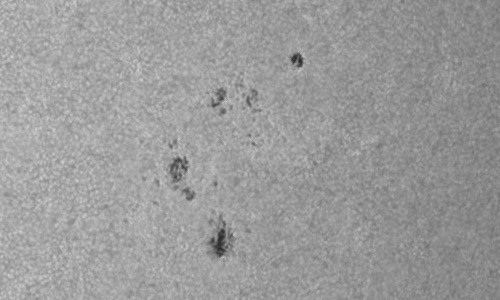 2024年9月29日の黒点（活動領域13834）