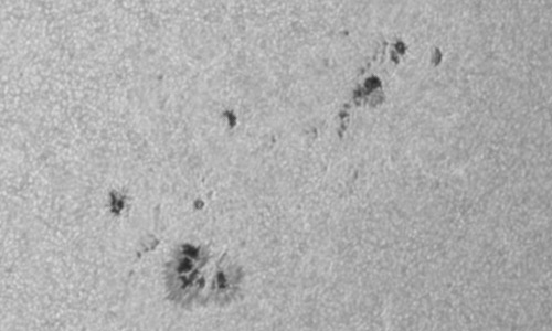 2024年9月30日の黒点（活動領域13835）