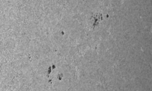 2024年10月1日の黒点（活動領域13835）