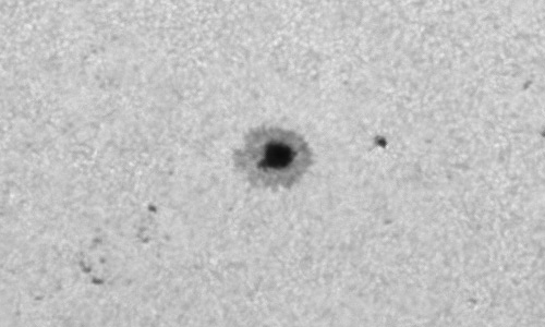 2024年10月1日の黒点（活動領域13839）