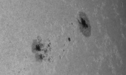 2024年10月5日の黒点（活動領域13843）