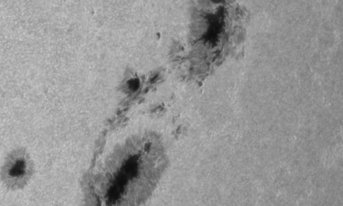 2024年10月5日の黒点（活動領域13844）