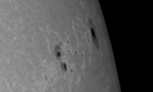 2024年10月6日の黒点（活動領域13843）