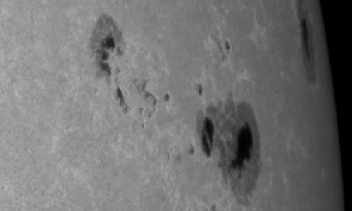 2024年10月8日の黒点（活動領域13842）