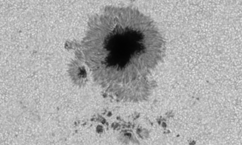 2024年10月8日の黒点（活動領域13848）