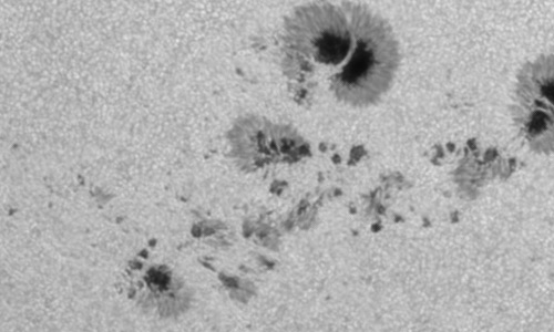 2024年10月8日の黒点（活動領域13849）