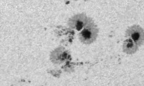 2024年10月10日の黒点（活動領域13849）