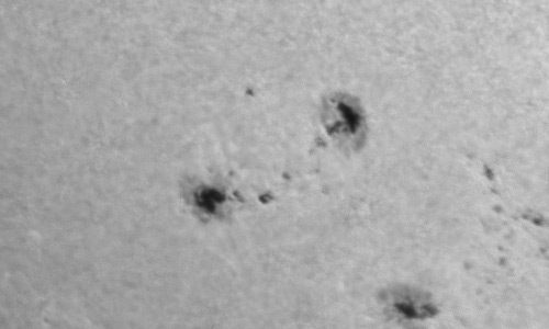 2024年10月10日の黒点（活動領域13854）