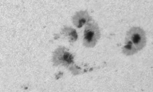 2024年10月11日の黒点（活動領域13849）