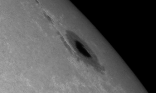 2024年10月14日の黒点（活動領域13848）