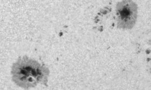 2024年10月14日の黒点（活動領域13854）