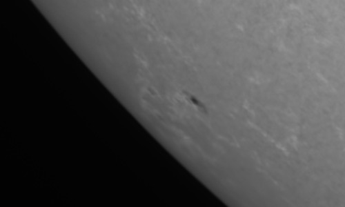 2024年10月14日の黒点（活動領域13858）