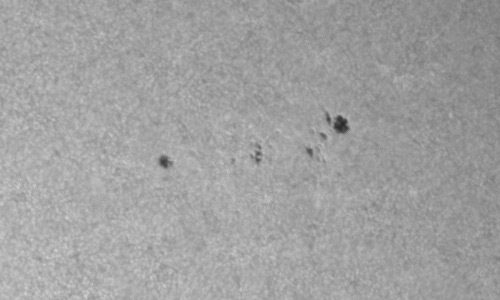 2024年10月15日の黒点（活動領域13855）