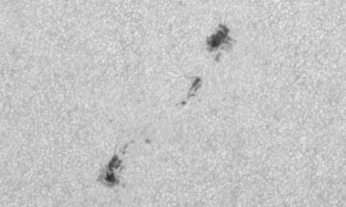 2024年10月18日の黒点（活動領域13860）