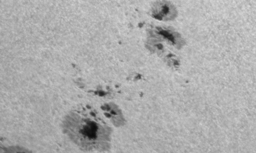 2024年10月26日の黒点（活動領域13869）