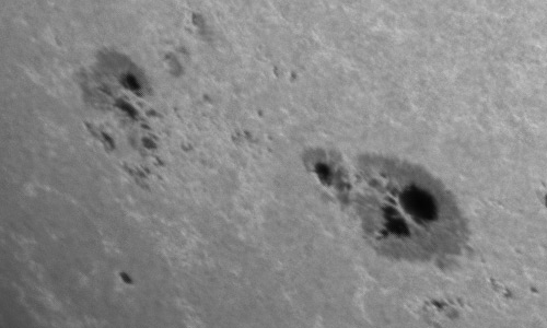 2024年10月26日の黒点（活動領域13872）