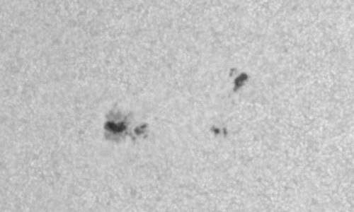 2024年10月26日の黒点（活動領域13874）