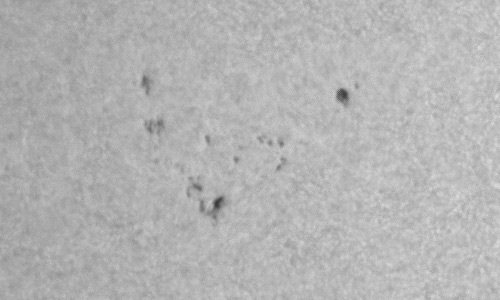 2024年10月26日の黒点（活動領域13875）