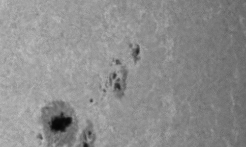 2024年11月2日の黒点（活動領域13869）