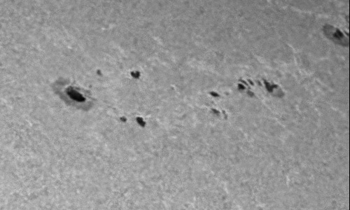 2024年11月2日の黒点（活動領域13875）