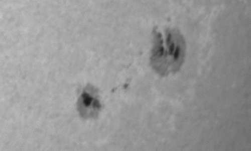 2024年12月20日の黒点（活動領域13922）