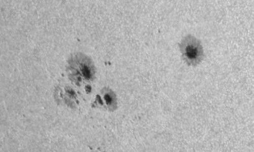 2024年12月21日の黒点（活動領域13927）