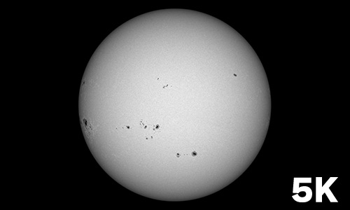 2024年8月5日の太陽全球